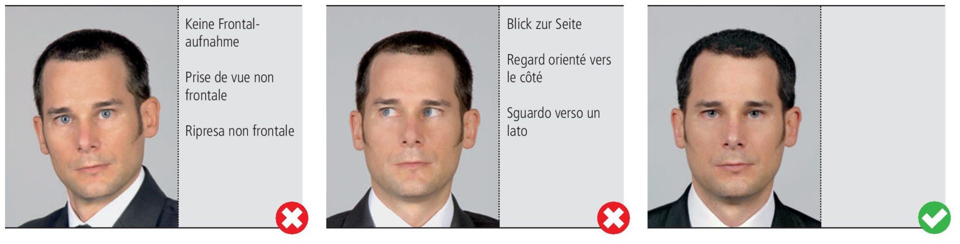 Passfoto und Ausweisfoto: Größe, Format und einzuhaltende Standards